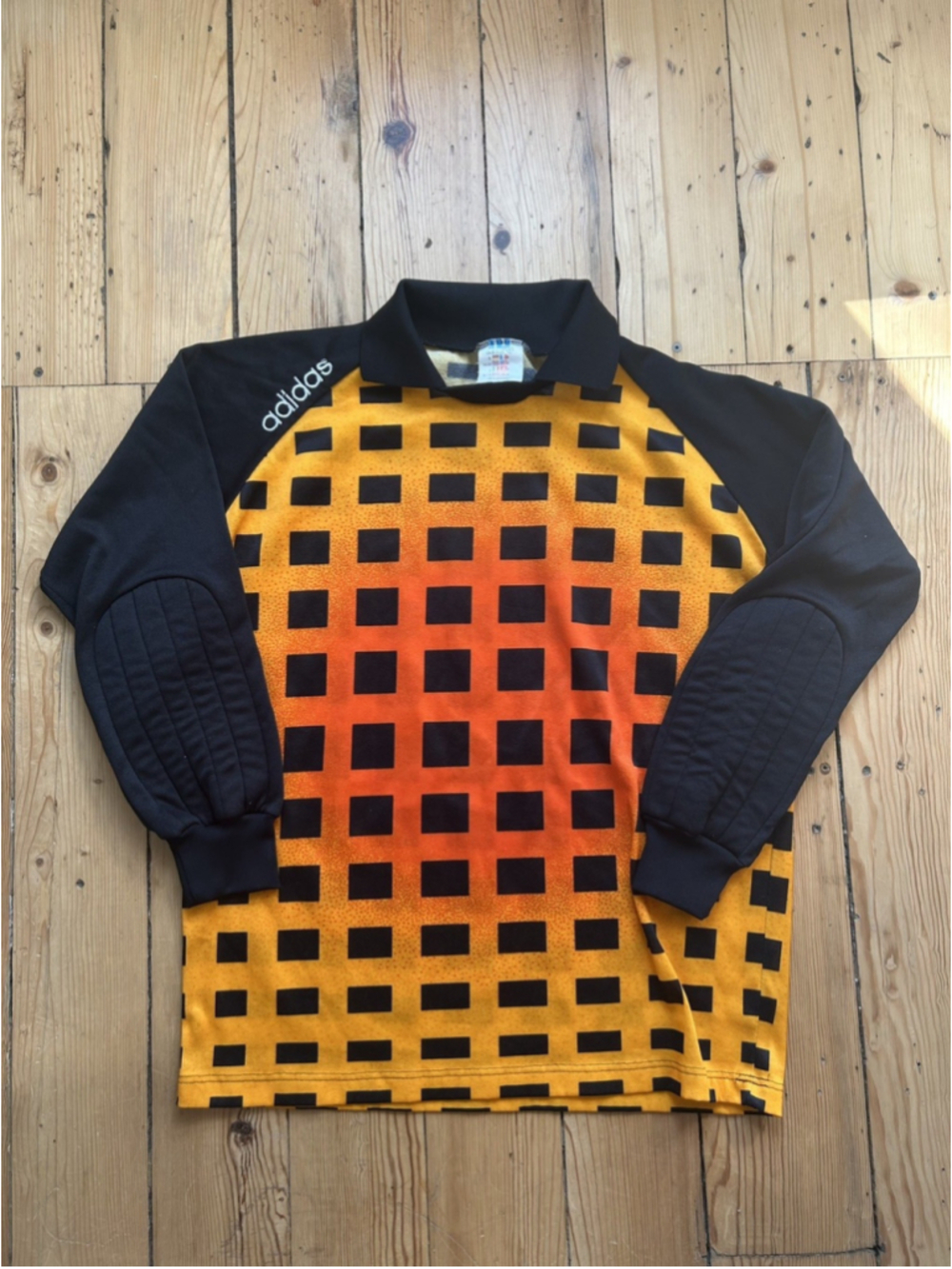 Vintage 80's Adidas Football Goalkeeper Template Shirt Soccer Jersey Mens Size S